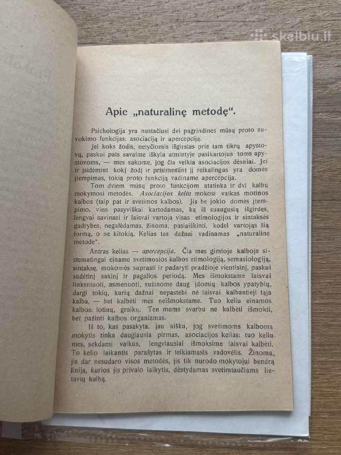 Vadovėlis Lietuvių kalbos pasimokyti 1920 m. - nuotraukos Nr. 3