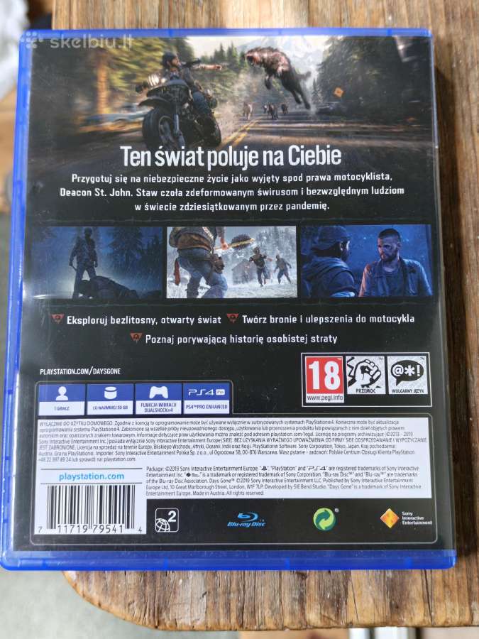 Days gone ps 4 yra ru kalba - nuotraukos Nr. 3