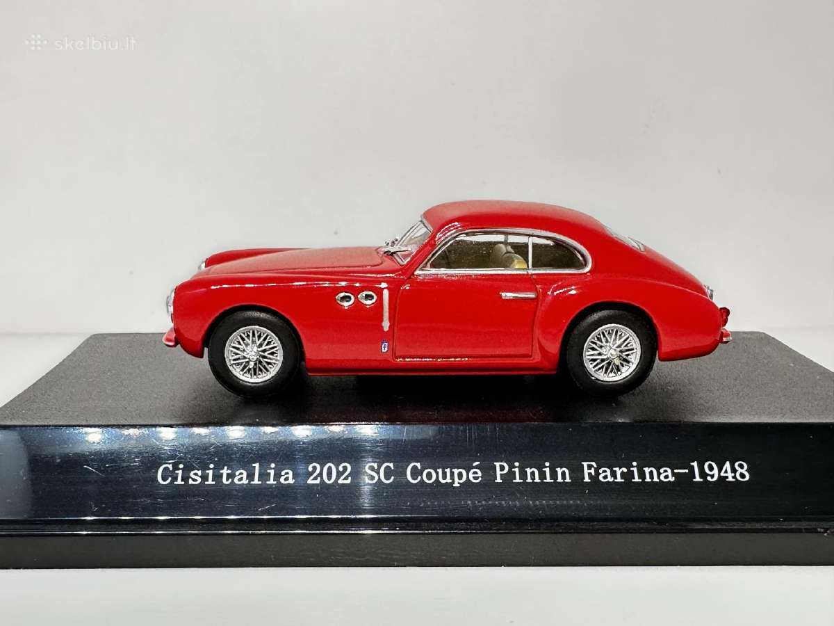 Cisitalia 202 Sc Coupe Pinin Farina 1948 1:43 - nuotraukos Nr. 3