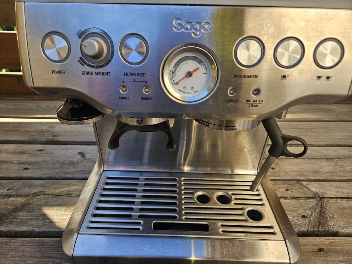 Sage barista bes 875 espresso aparatas - nuotraukos Nr. 2