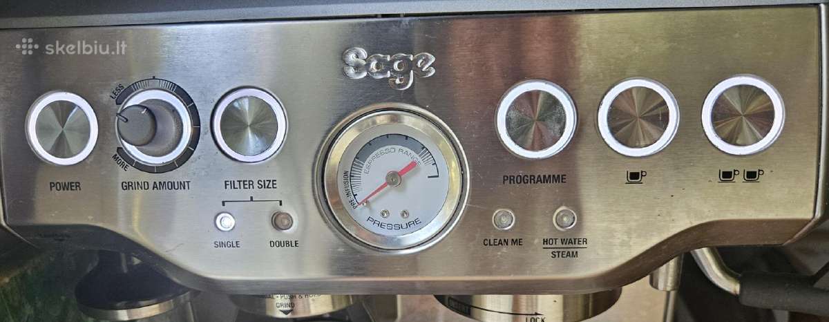 Sage barista bes 875 espresso aparatas - nuotraukos Nr. 3