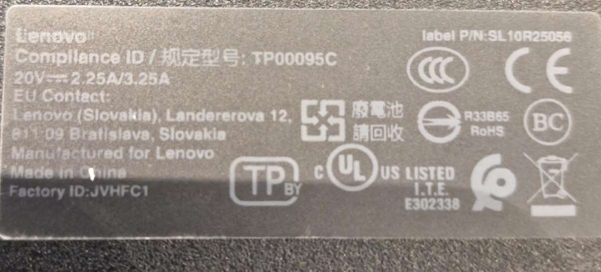 Lenovo Thinkpad E590 - nuotraukos Nr. 5
