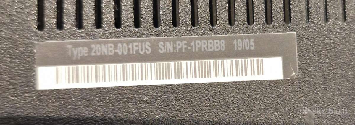 Lenovo Thinkpad E590 - nuotraukos Nr. 6