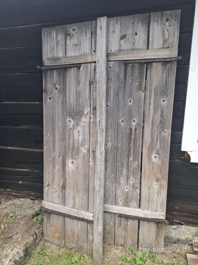 Senoviniai kalviški durų vyriai - nuotraukos Nr. 3