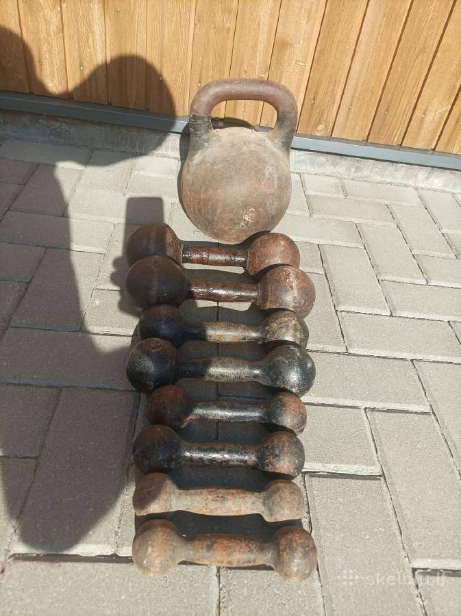 Gira16kg Hanteliai - nuotraukos Nr. 3