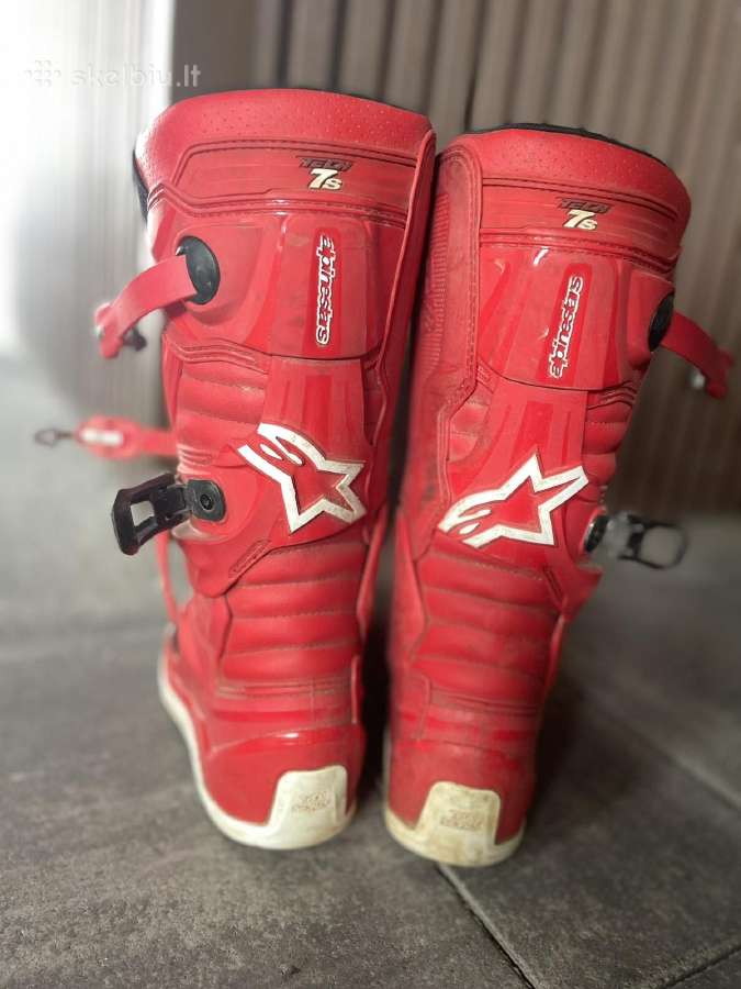 Parduodu alpinestar mx batus naudoti 1 sezona - nuotraukos Nr. 2