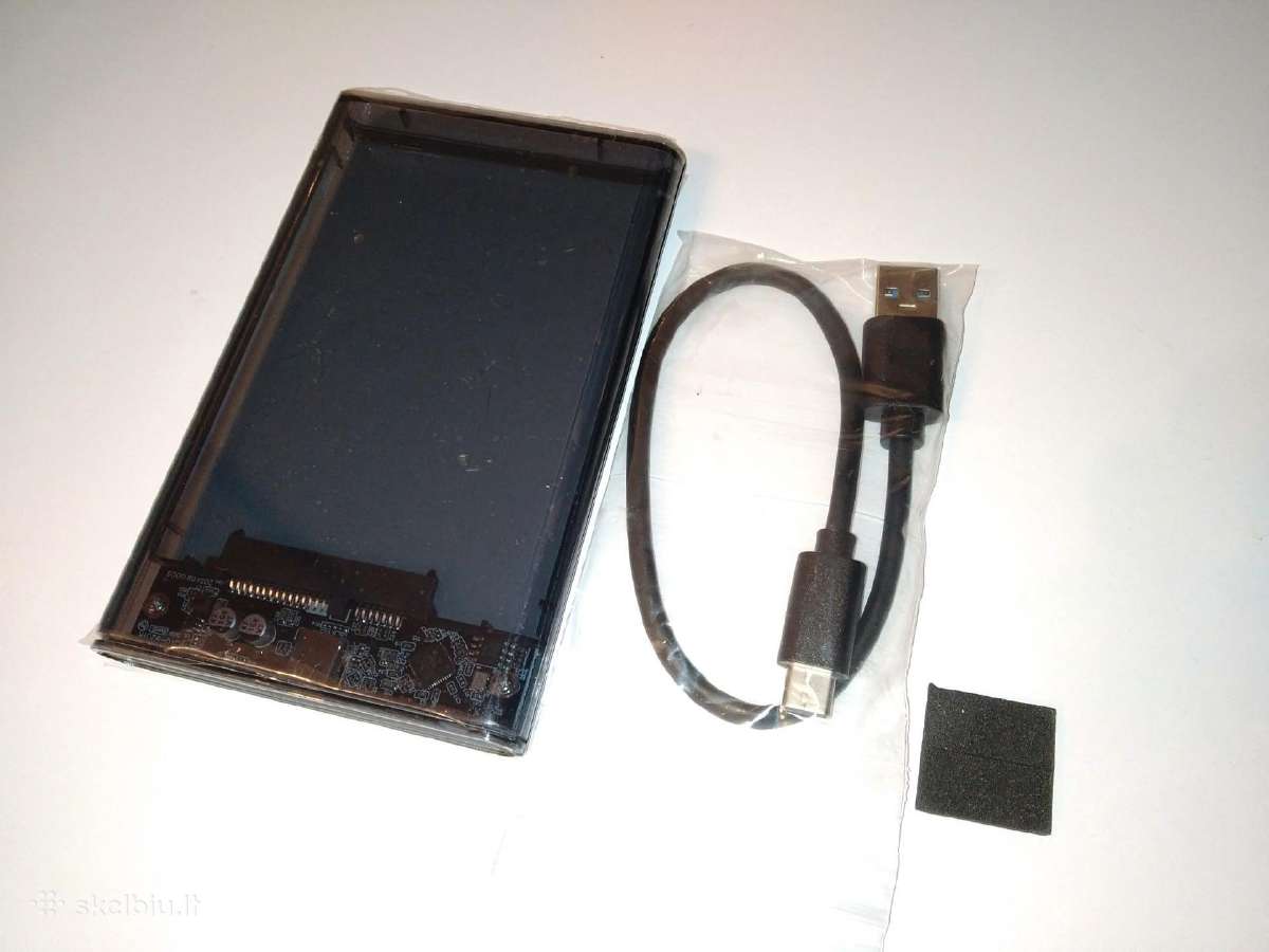 Sata 2.5" SSD HDD dežutė usb-c - nuotraukos Nr. 4