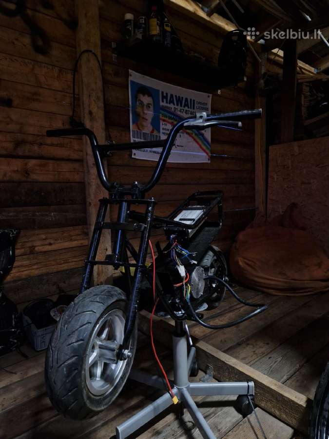 Mini bike 60v 2kw be baterijos - nuotraukos Nr. 2
