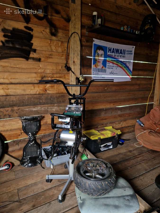 Mini bike 60v 2kw be baterijos - nuotraukos Nr. 5