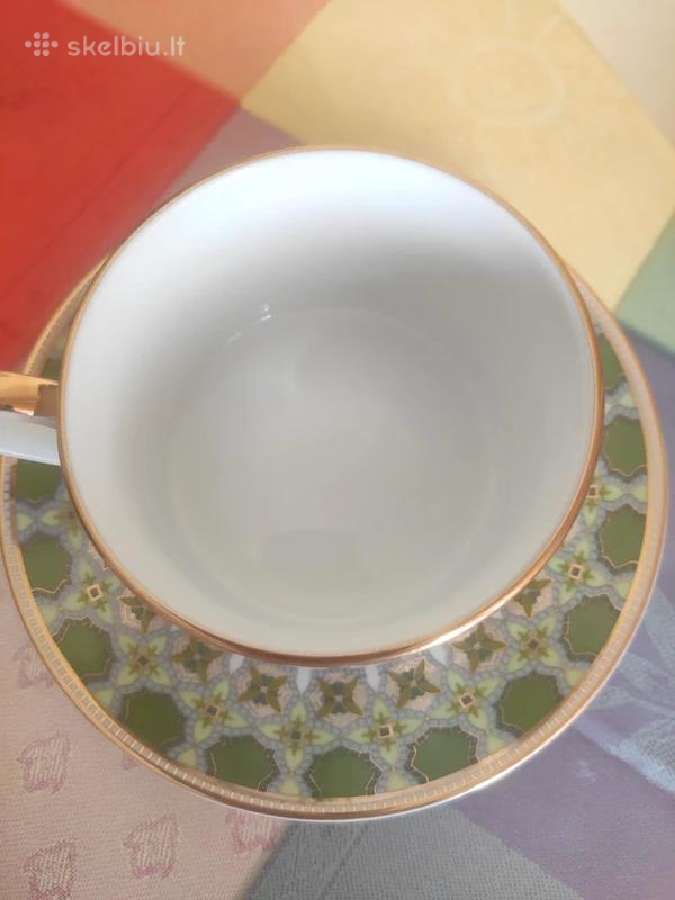 „Imperial Porcelain“ puodeliai su lėkštelėmis - nuotraukos Nr. 5