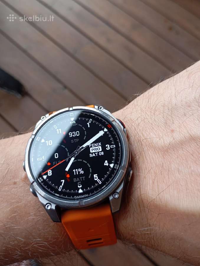 Garmin fenix 8 pro amoled safire - nuotraukos Nr. 3
