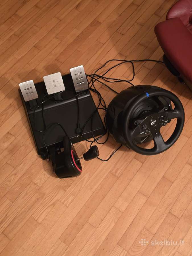 Thrustmaster t300 shifter/simuliatorius/kede/psu - nuotraukos Nr. 2