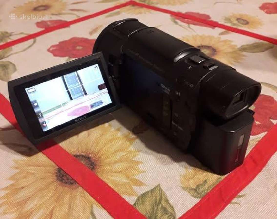 Sony kamera fdr ax53 - nuotraukos Nr. 3
