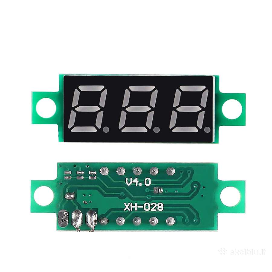 LED voltmetras Dc 0-100v - nuotraukos Nr. 2