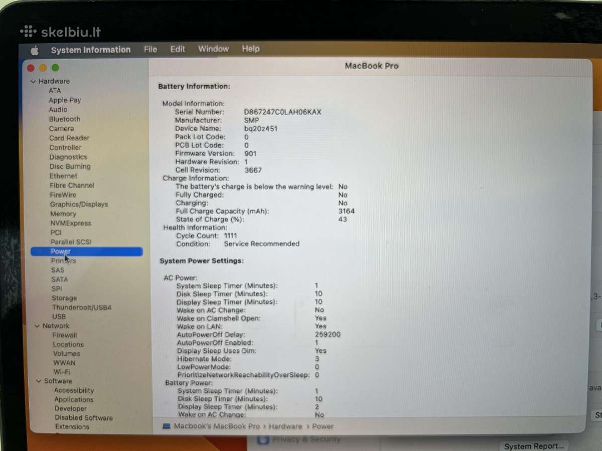 MacBook pro A1708 - nuotraukos Nr. 8
