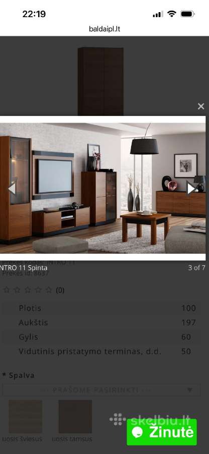 Moderni 2 durų spinta - nuotraukos Nr. 7