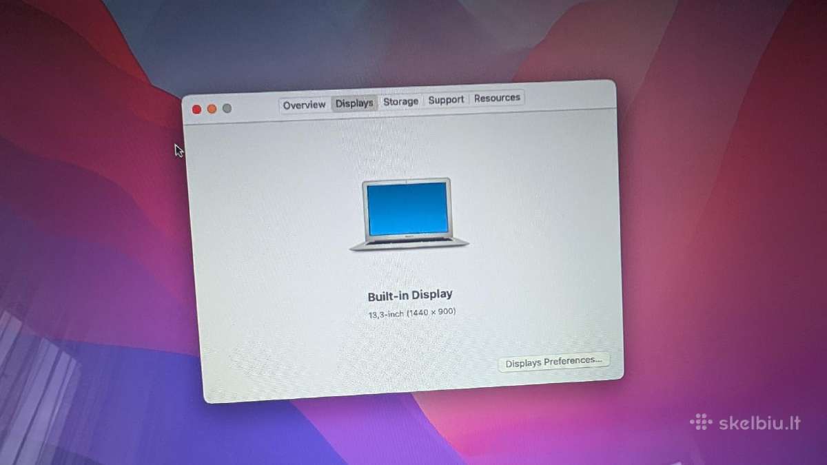 Apple MacBook Air 13 2017 / i5 / 128gb / 8gb RAM - nuotraukos Nr. 5