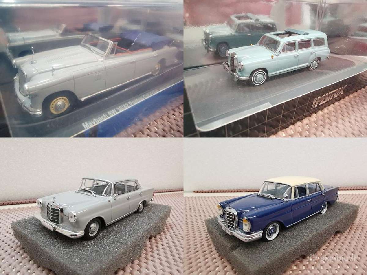 1:43 Mercedes Benz (Istoriniai) Modeliai - nuotraukos Nr. 4
