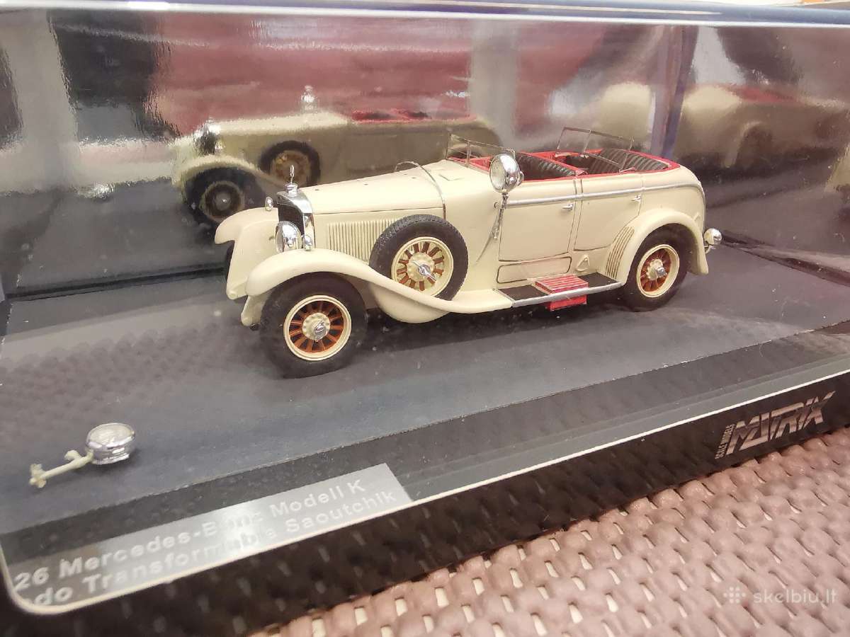 1:43 Mercedes Benz (Istoriniai) Modeliai - nuotraukos Nr. 8