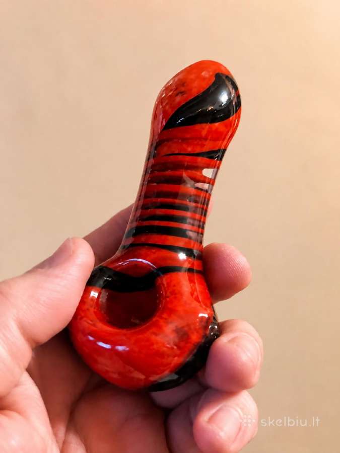 Cbd stiklinė pypkė rankų darbo. Pilnai funkcionali - nuotraukos Nr. 3
