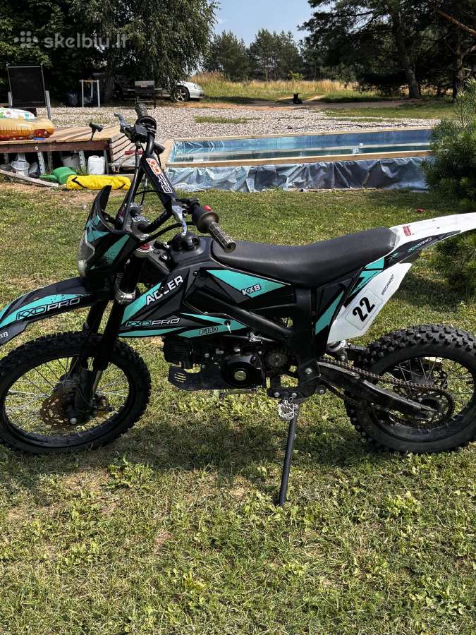 Parduodamas Adler Kxd 612 Pro+ 140cc motociklas - nuotraukos Nr. 2