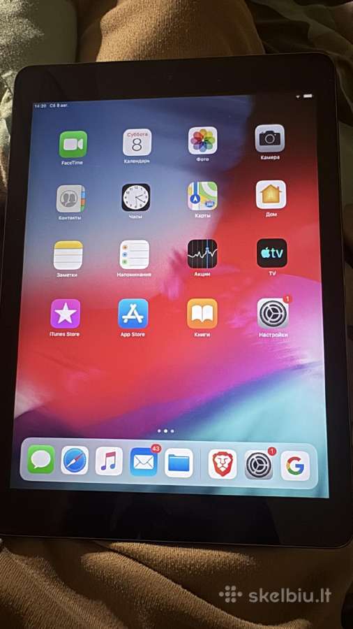 Apple iPad Air Gen 1 9.7" 16gb Wi-fi - nuotraukos Nr. 4