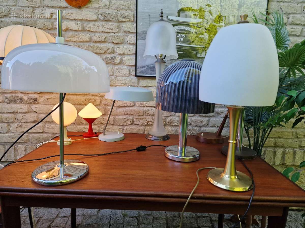 Vintažinės mid century stalinės lempos - nuotraukos Nr. 4