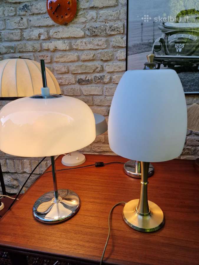 Vintažinės mid century stalinės lempos - nuotraukos Nr. 6