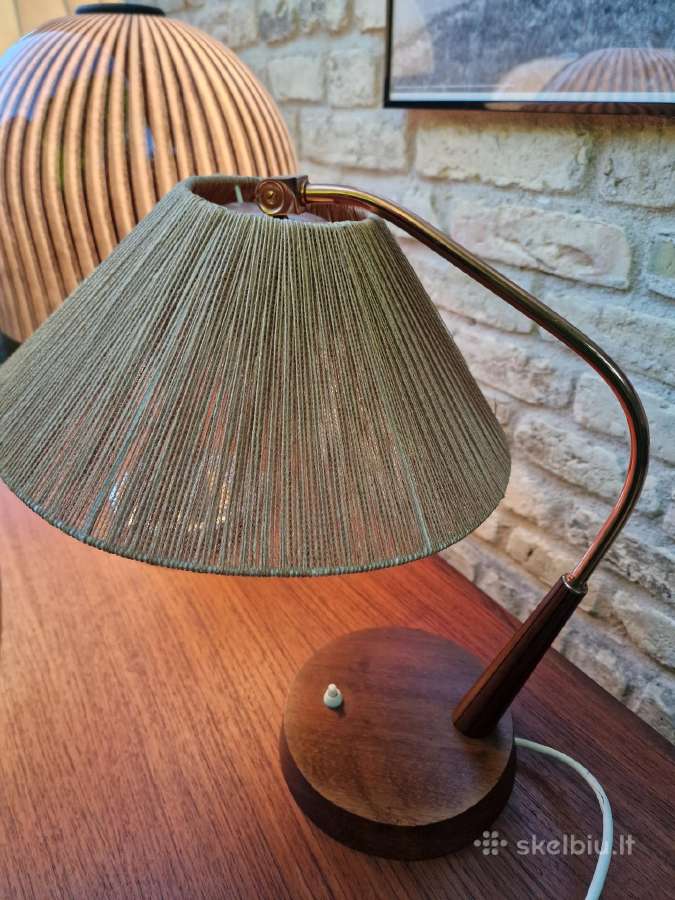 Vintažinės mid century stalinės lempos - nuotraukos Nr. 8