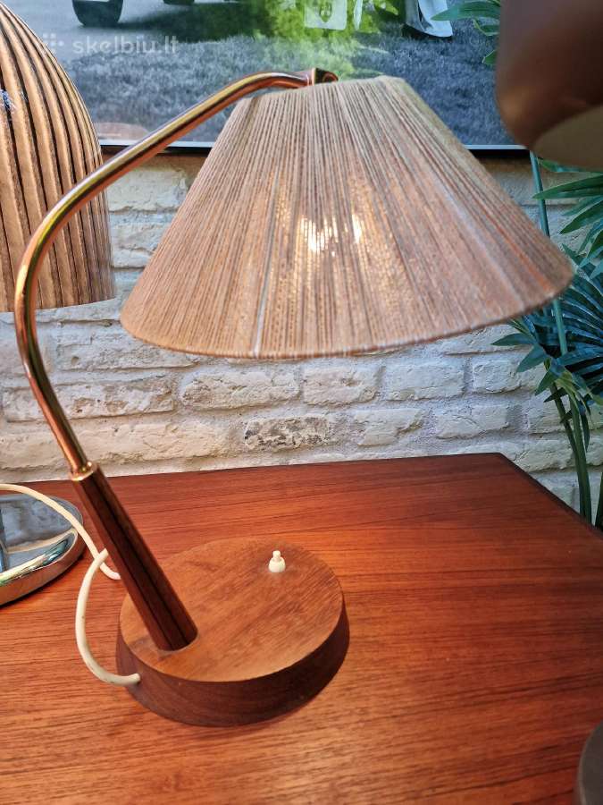 Vintažinės mid century stalinės lempos - nuotraukos Nr. 13