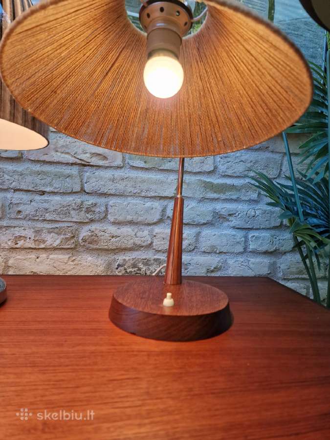 Vintažinės mid century stalinės lempos - nuotraukos Nr. 19