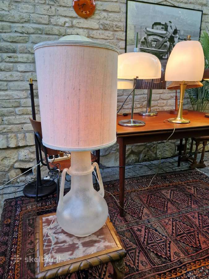 Vintažinės mid century stalinės lempos - nuotraukos Nr. 24