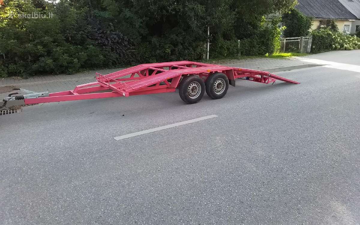 Priekaba automobiliui vešti - nuotraukos Nr. 2