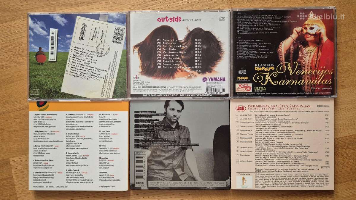CD diskai - nuotraukos Nr. 2
