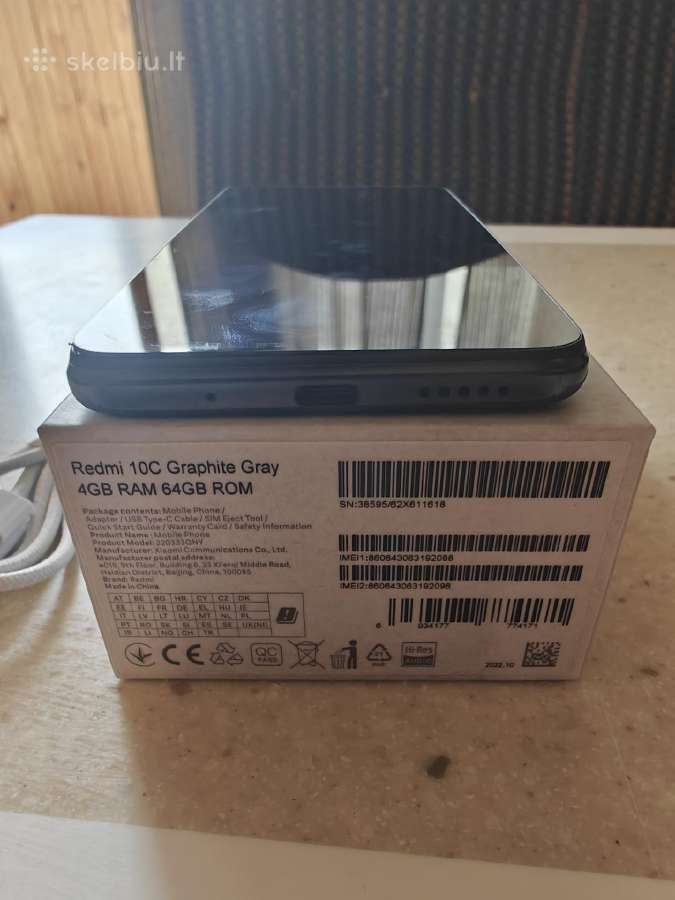 Redmi 10c 4/64gb - nuotraukos Nr. 2