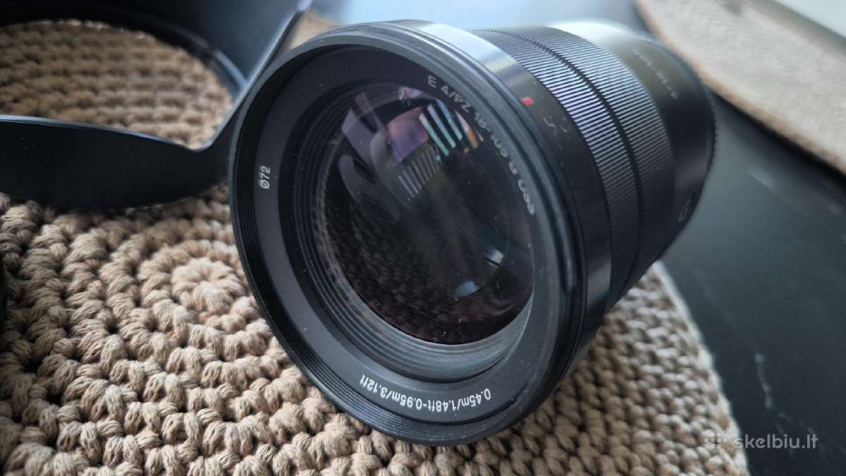 Sony E Pz 18-105 F4 G Oss - nuotraukos Nr. 6