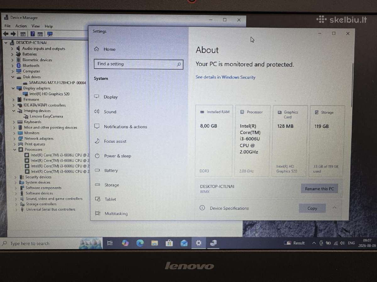 Lenovo E31 - nuotraukos Nr. 4