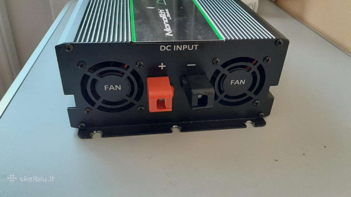 Parduodu elektros įtampos keitikli 12v į 220 v - nuotraukos Nr. 2