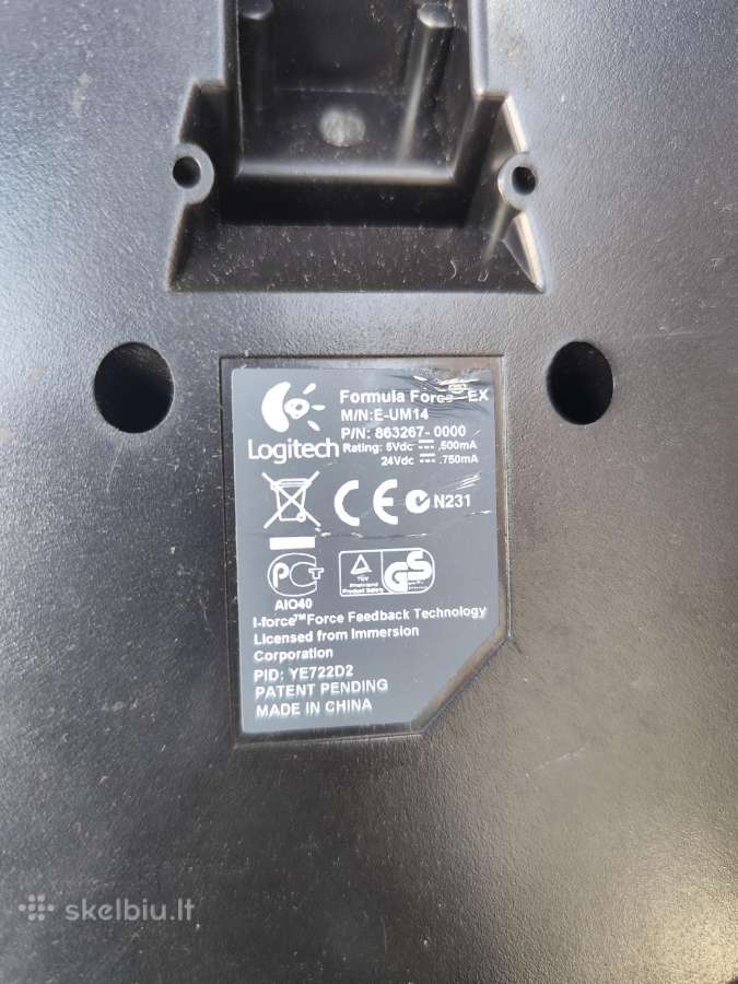 Logitech Formula Force Ex - nuotraukos Nr. 4