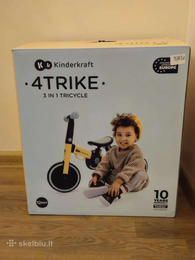 Balansinis dviratukas / triratukas 3 in 1 - nuotraukos Nr. 2