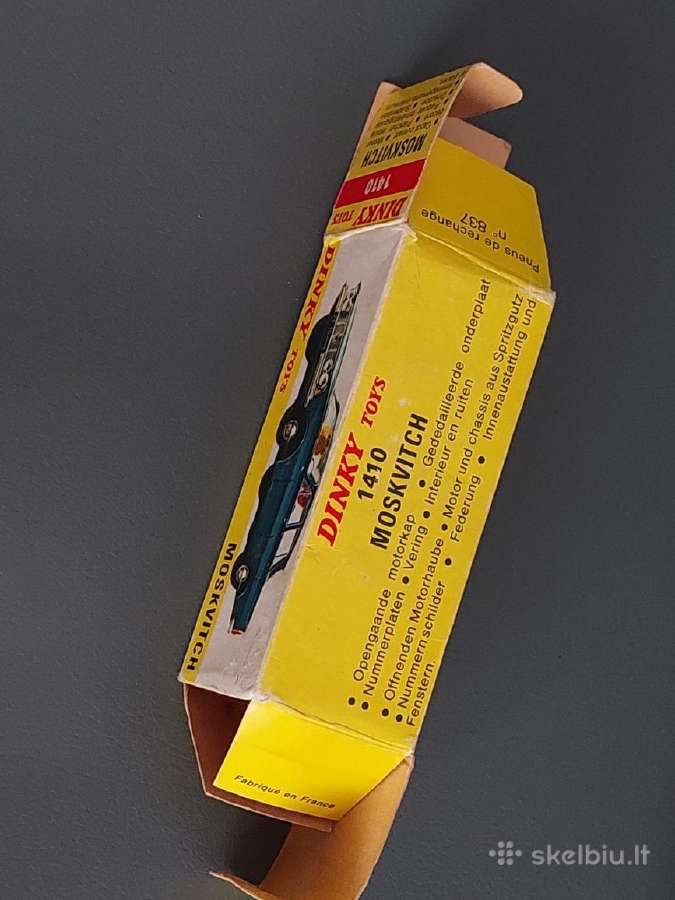 Modelis Moskvitch 408 Dinky Toys France 1:43 - nuotraukos Nr. 11