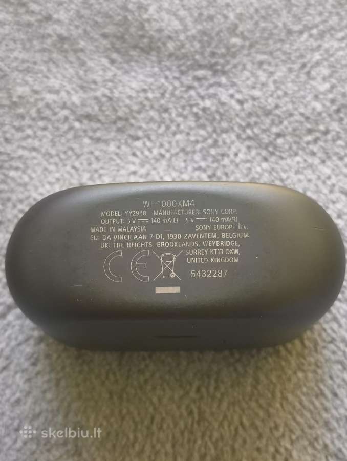 Sony Wf-1000xm4 - nuotraukos Nr. 6