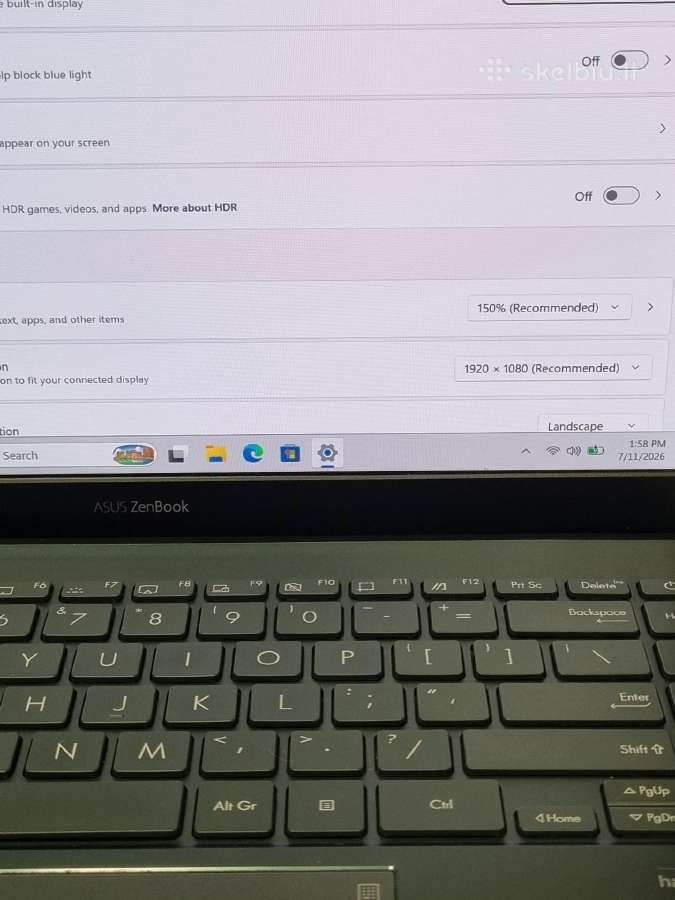 Asus Zenbook 13 Ux325e - nuotraukos Nr. 7