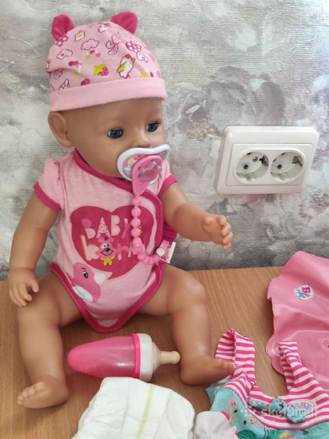 Baby born lėlė su visais priedais - nuotraukos Nr. 3