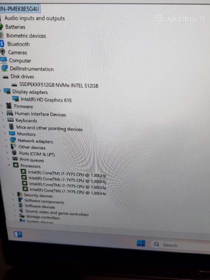 Dell xps 9365 - nuotraukos Nr. 8