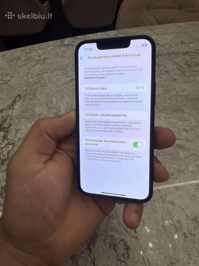 iPhone 13 mini, 128gb 85% - nuotraukos Nr. 4