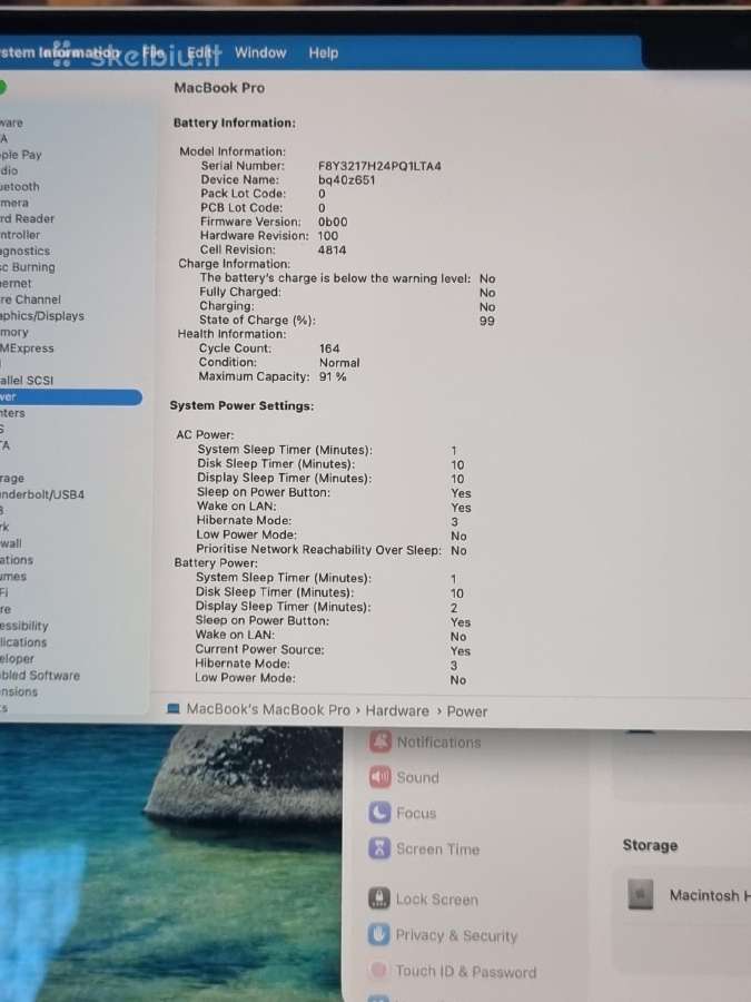 MacBook 14-inch Pro m3 - nuotraukos Nr. 10