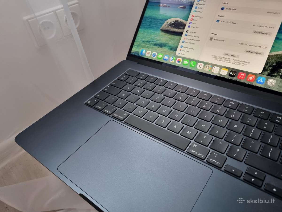 MacBook Air 15.3 16 256 - nuotraukos Nr. 4