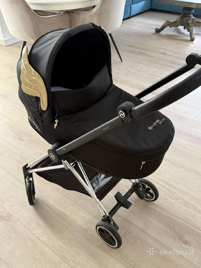 Cybex vežimukas , lopšys Jeremy Scott, rėmas Mios - nuotraukos Nr. 3