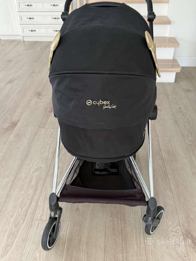 Cybex vežimukas , lopšys Jeremy Scott, rėmas Mios - nuotraukos Nr. 4